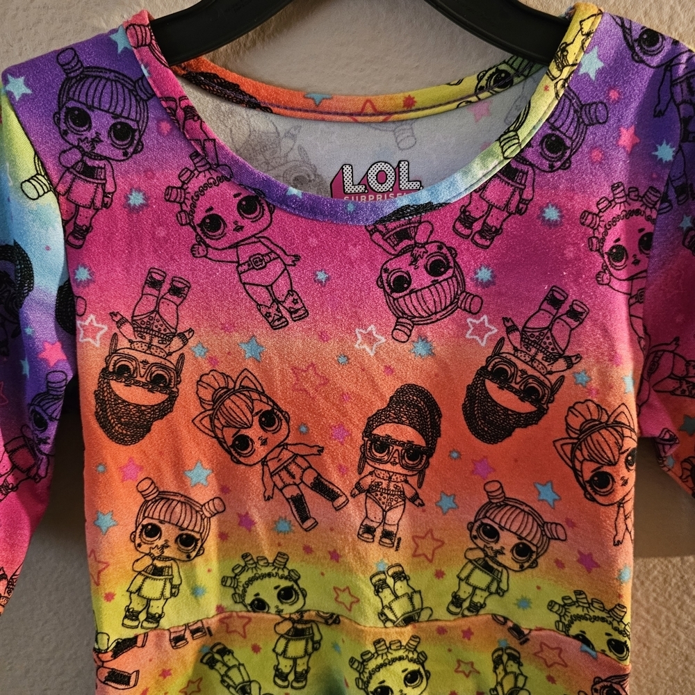L.O.L. Surprise! Rainbow Kids Casual Dress - Picture 3 of 4